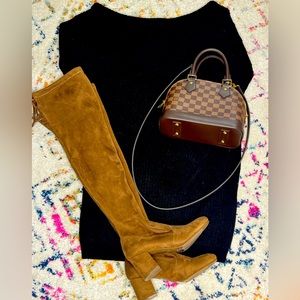 Missguided Off The Shoulder Knit Dress